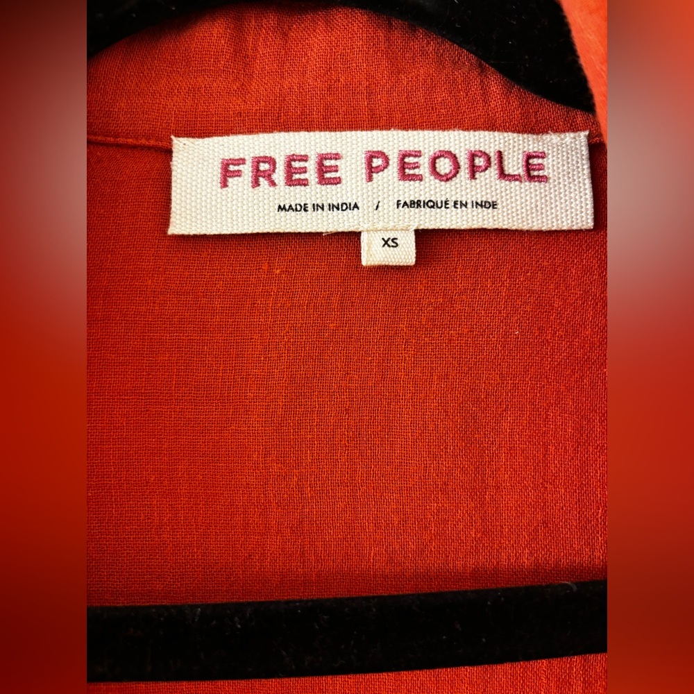 Free People Lyra Tiered Bed Jacket -Like New - Size XS - Picture 5 of 5